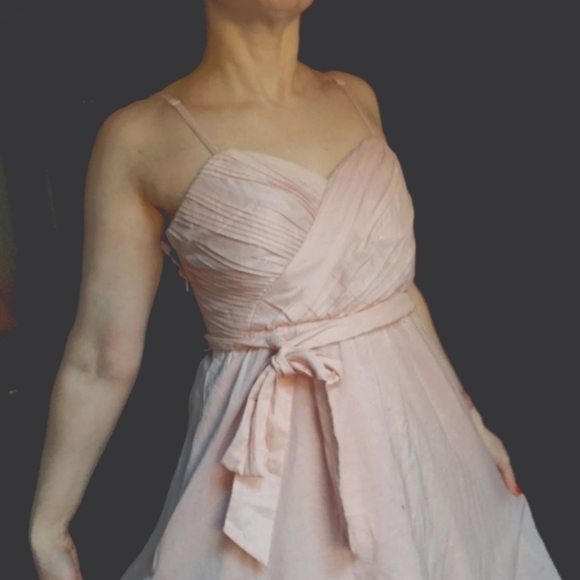 🎀 Express Pink Dress (with removable straps) - Picture 1 of 11